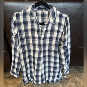 Blu Pepper plaid long sleeve shirt